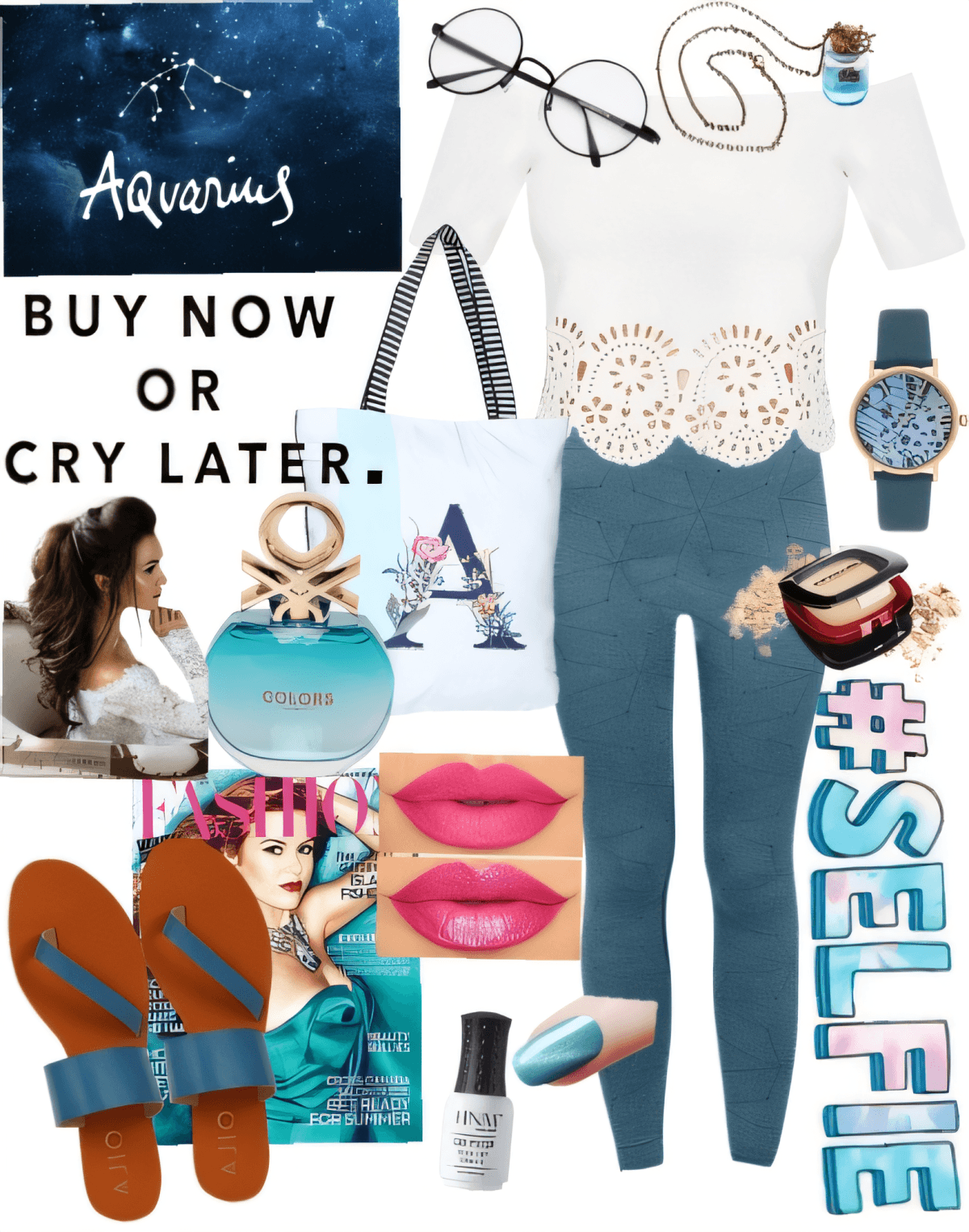 Aquarius Queen: Celestial Chic meets Urban Comfort by Jill Patel