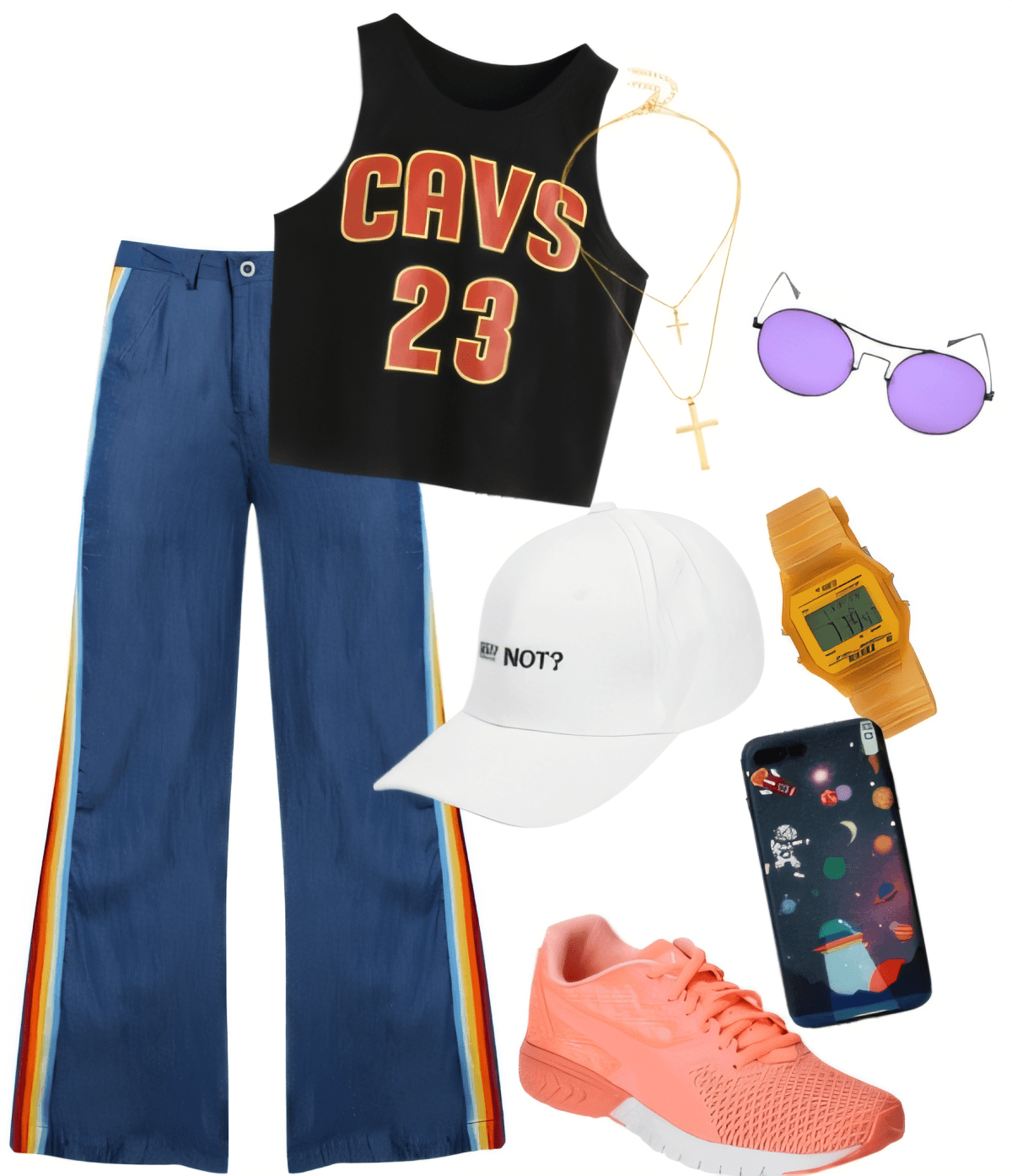 Retro Sport Luxe: 90s Basketball Nostalgia Meets Modern Street Style by nebo nicole Jeslin