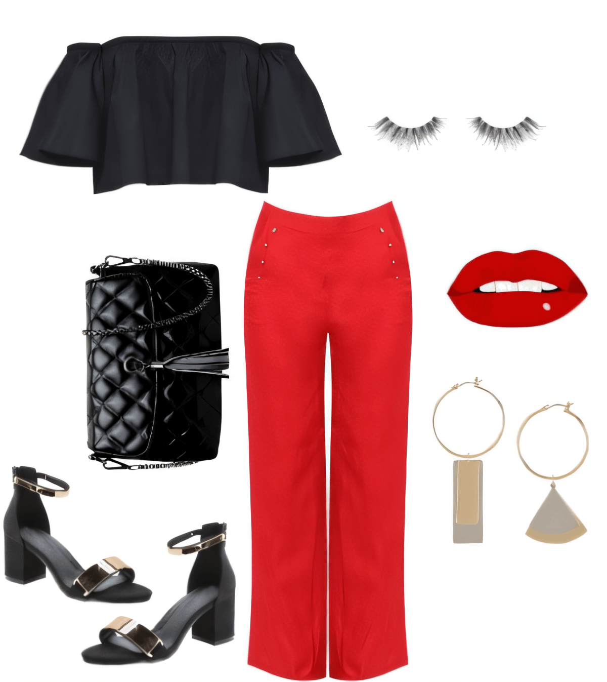 Red Hot Romance: Modern Elegance Meets Urban Edge by Rubina Shaikh
