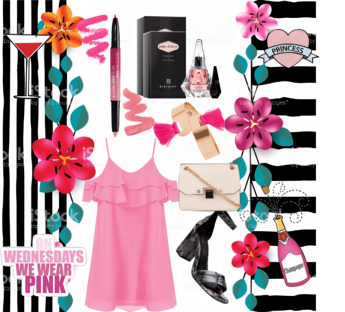 Pretty in Pink: Mean Girls Wednesday Glam by kritika
