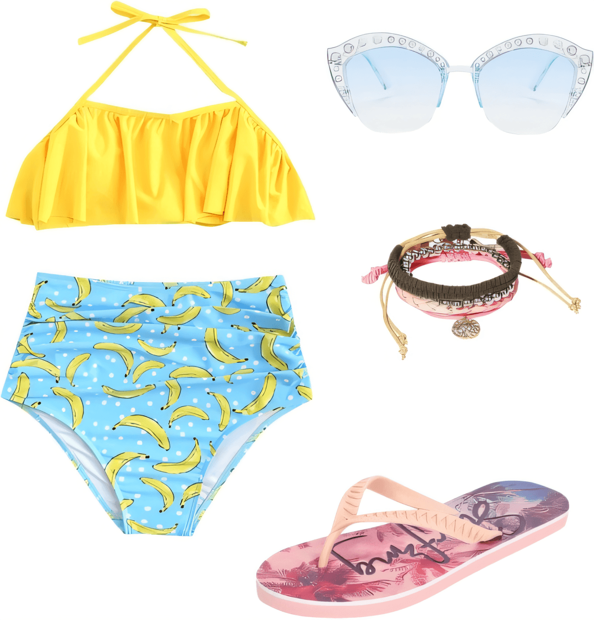 Tropical Banana Bliss: A Summer Soirée Spectacular by Muskaan Mahendru