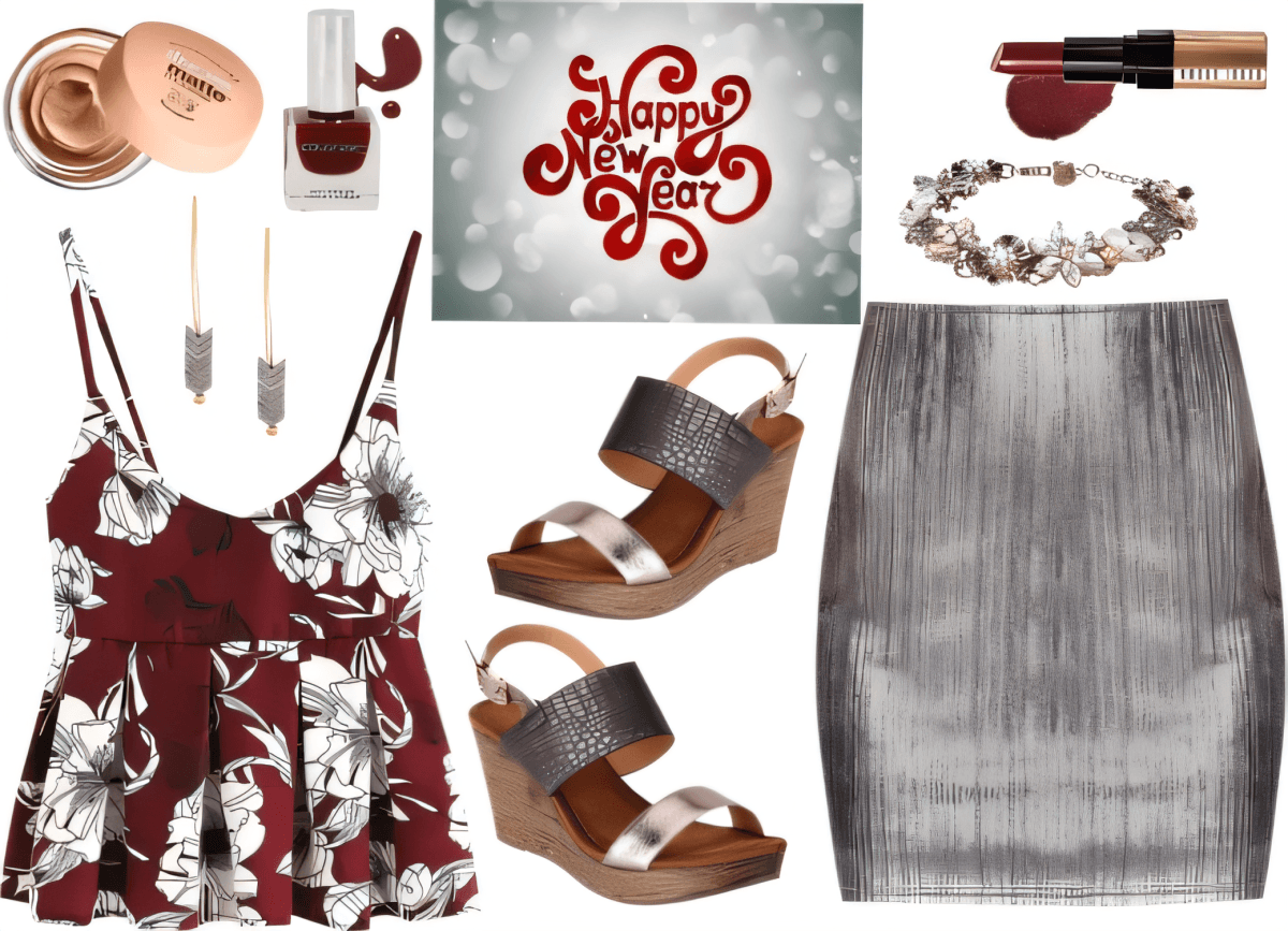 Midnight Shimmer: A Festive New Year's Eve Soirée Edit by Cheryl Dsouza