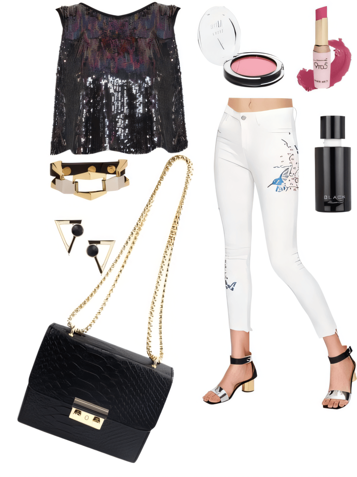 Midnight Sparkle & Butterfly Dreams: Urban Chic Meets Whimsy by Cheryl Dsouza