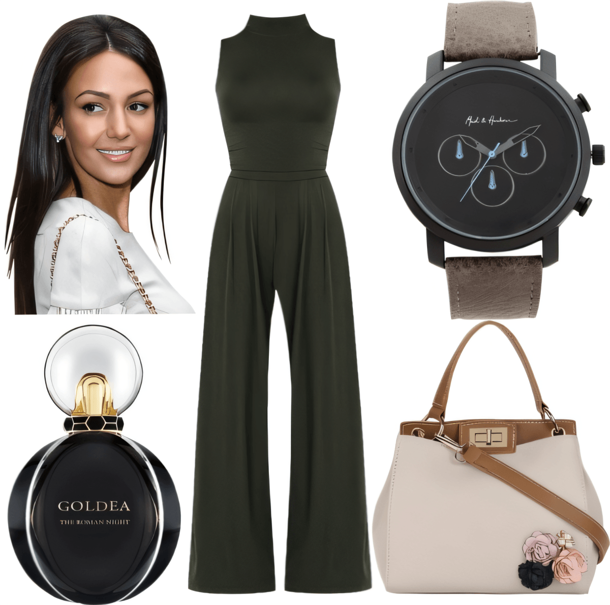 Olive Elegance: Modern Sophistication Meets Timeless Grace by Sana Jhnvi