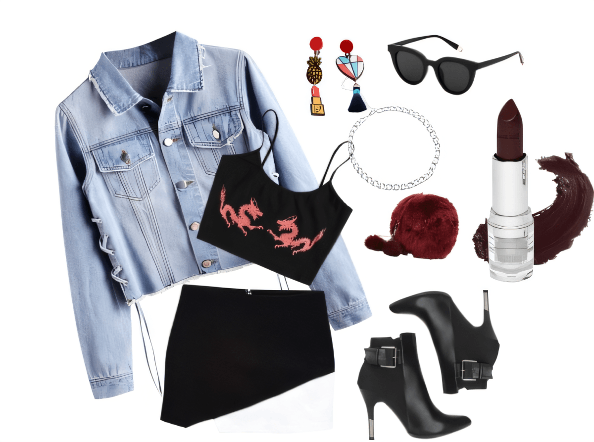 Edgy Denim & Dark Romance by nebo nicole Jeslin