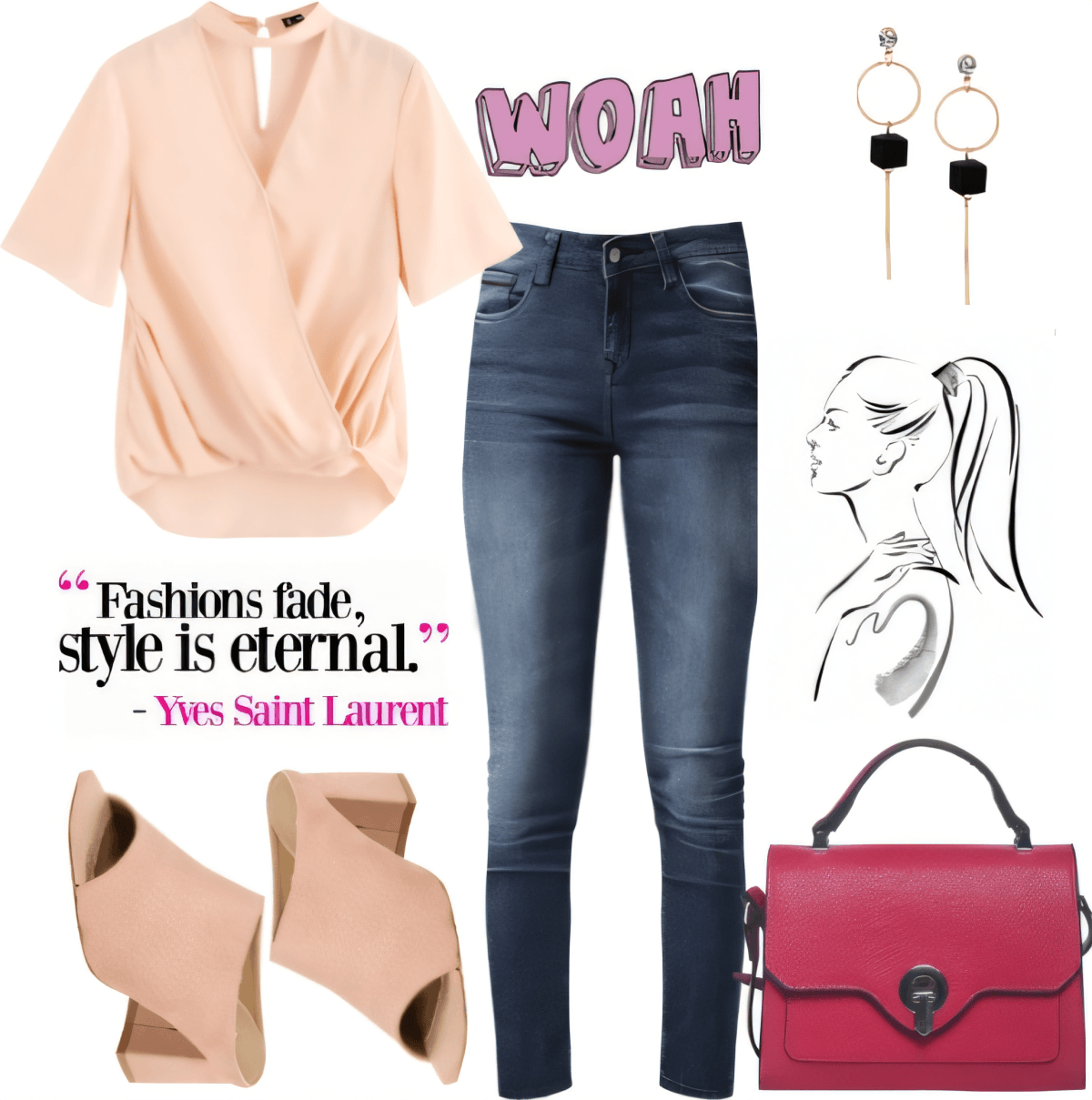 Blush Hour: Where Parisian Chic Meets Modern Edge by Jagreeti Singh