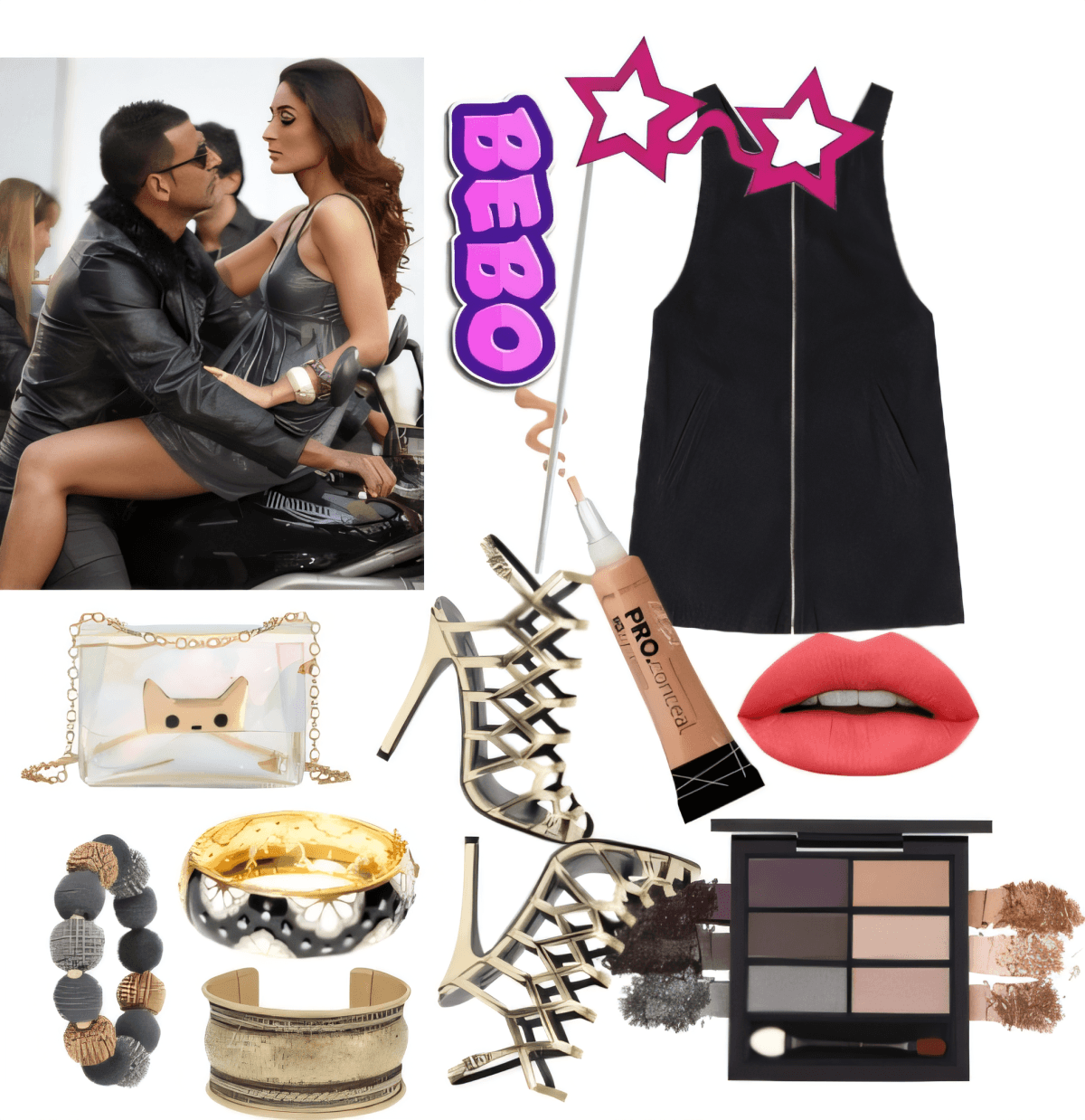 Midnight Seductress: Urban Glam with an Edge by nisha