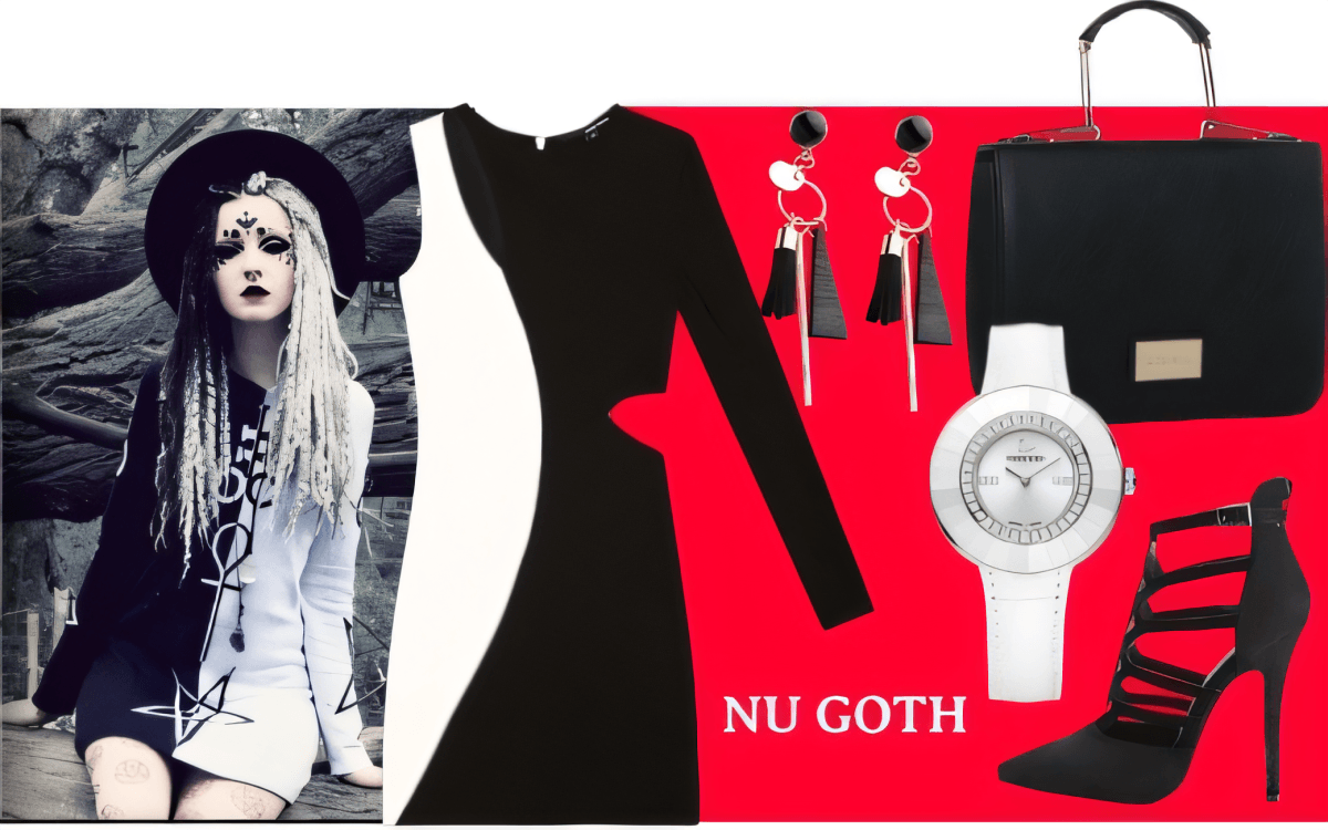 Nu Goth Glam: Modern Dark Romance Meets Urban Edge by Sanya Kukreja