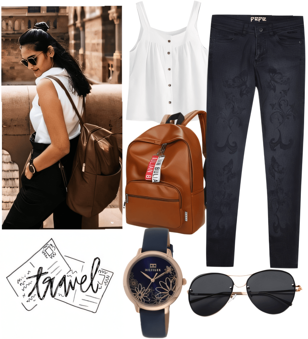 Urban Explorer: Classic Minimalist Travel Look with Timeless Appeal by Miloni Jhaveri