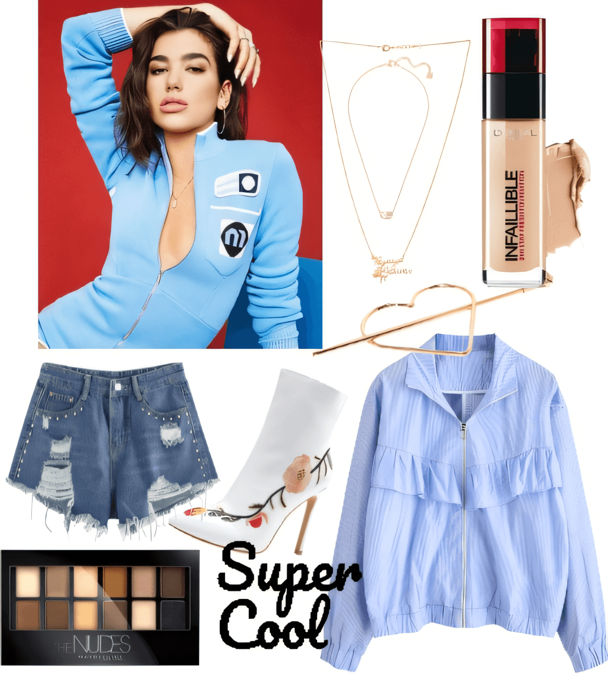 Blue Hour Chic: Urban Cool Meets Casual Glam by nisha