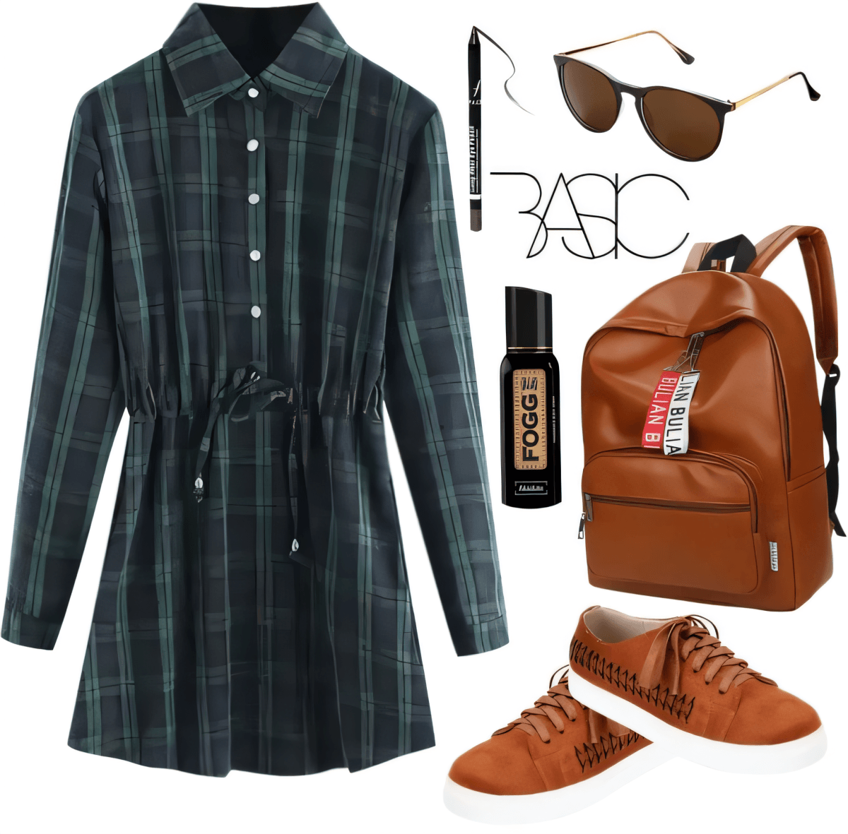 Preppy Plaid Paradise: Urban Scholar Chic by Cheryl Dsouza