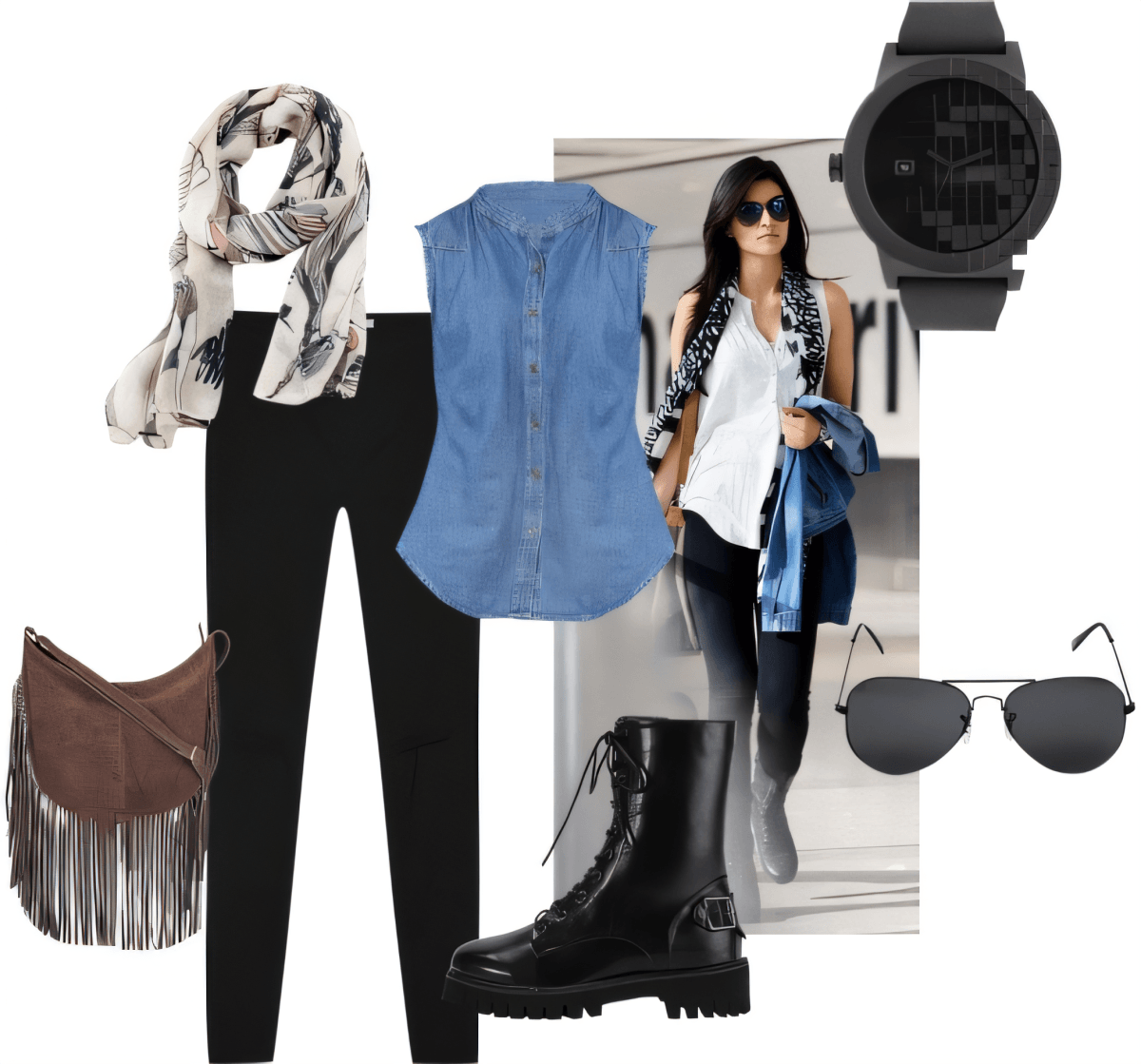 Edgy Urban Explorer: The Perfect Blend of Comfort & Cool by Akancha Jain