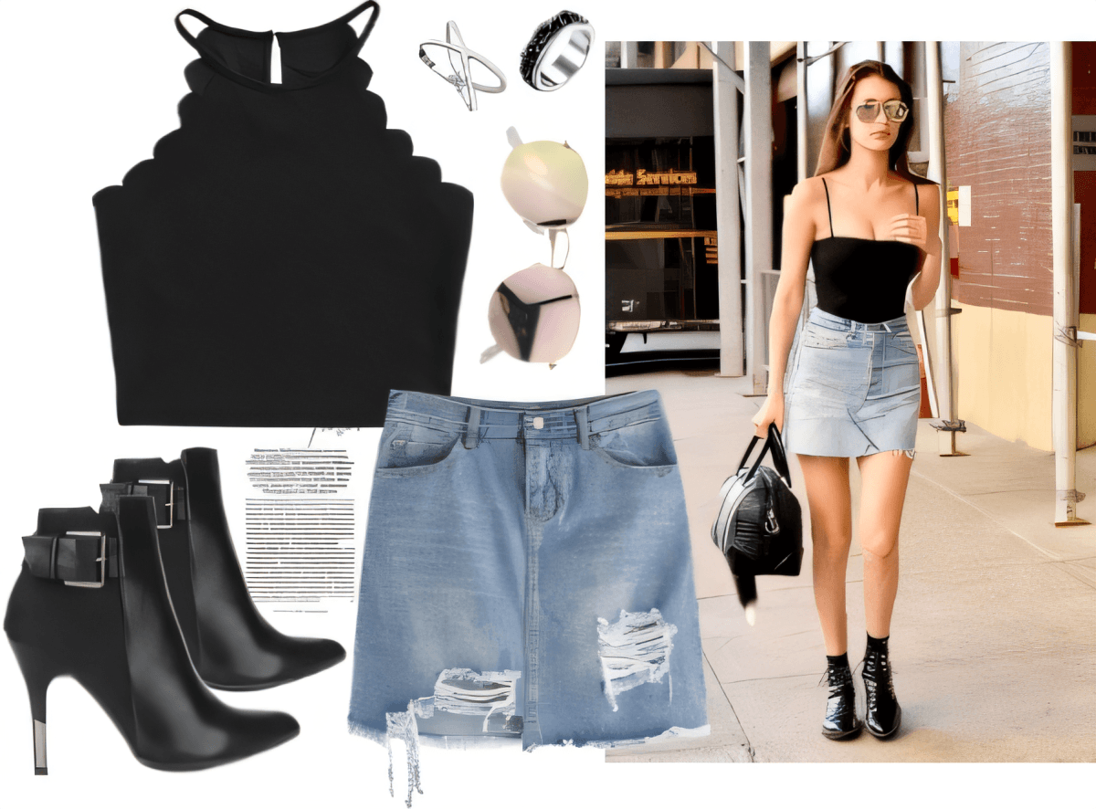 Edgy Elegance: Urban Chic Meets Casual Cool by radhika