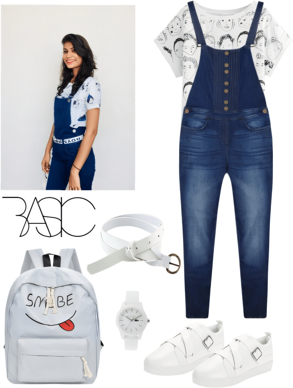 Playful Denim Dreams: The Perfect Overalls Ensemble by Deepika Maheshwari