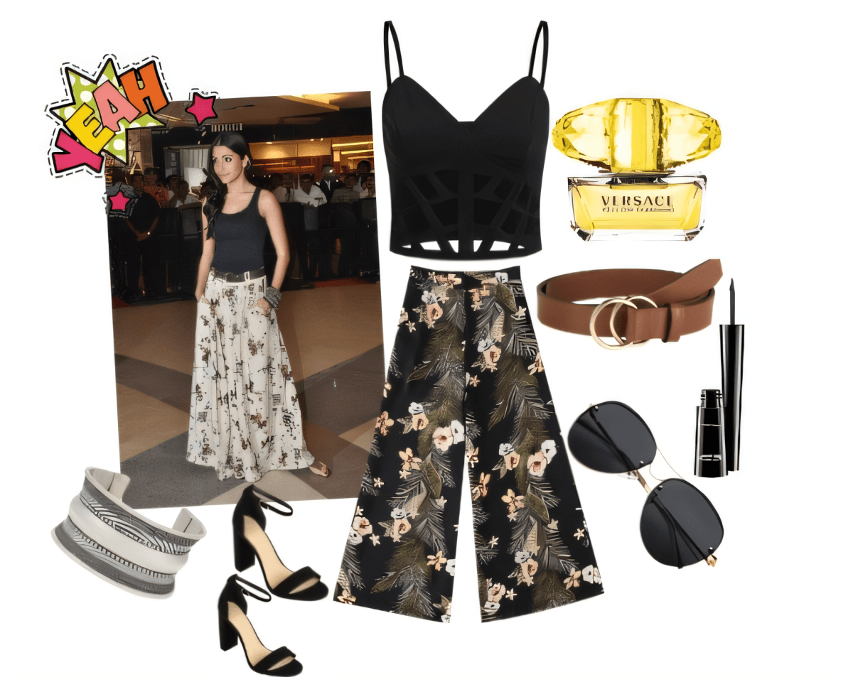 Bohemian Nights: Floral Palazzo Paradise by vinisha