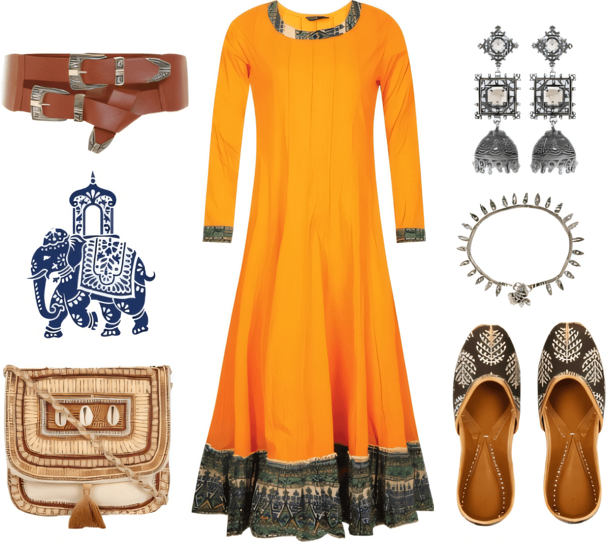 Marigold Magic: A Fusion of Traditional Elegance & Modern Charm Marigold Magic: A Fusion of Traditional Elegance & Modern Charm by Divya Rachel Daniel