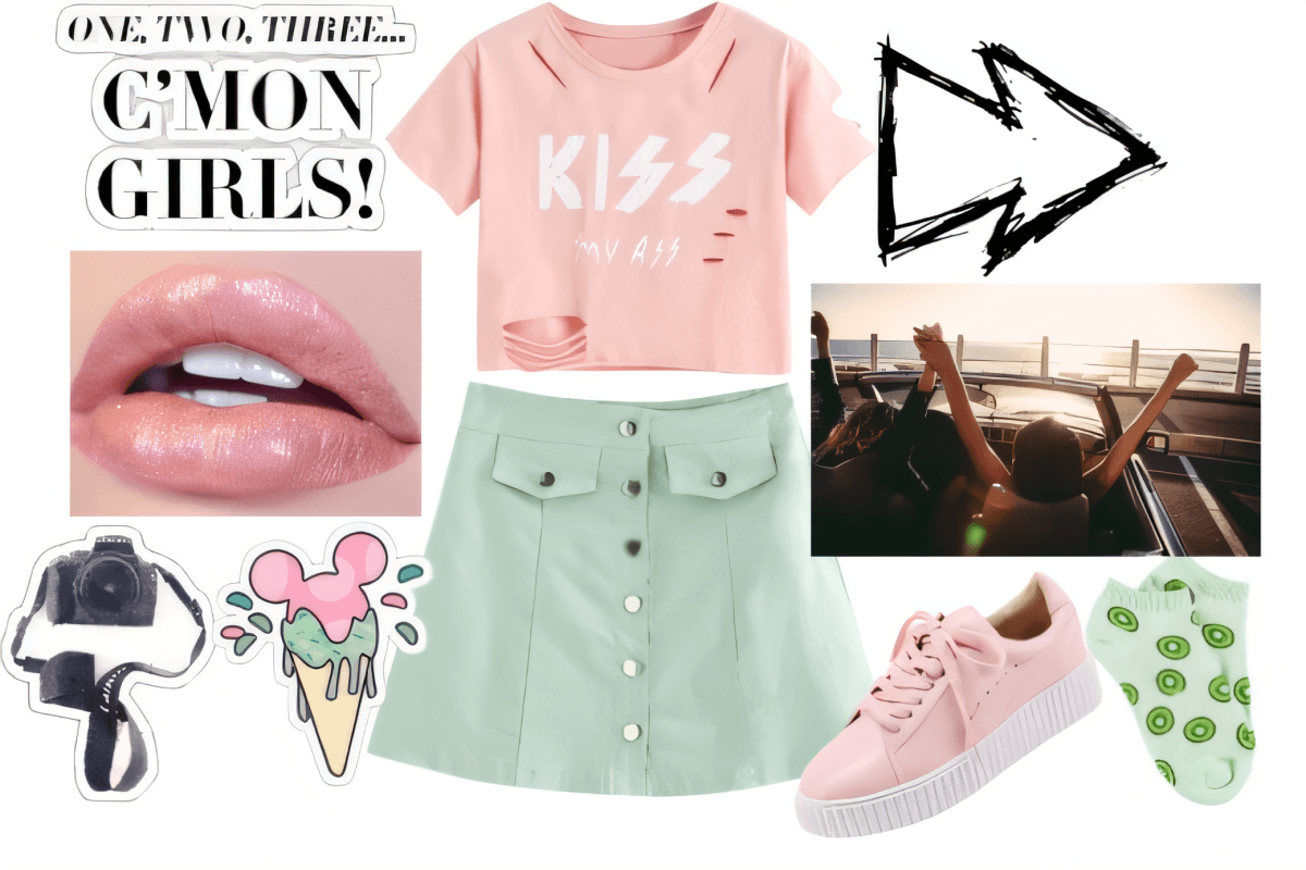 Sweet Punk Princess: Pastel Rebel with a Kiss of Cool by Urvashi modi