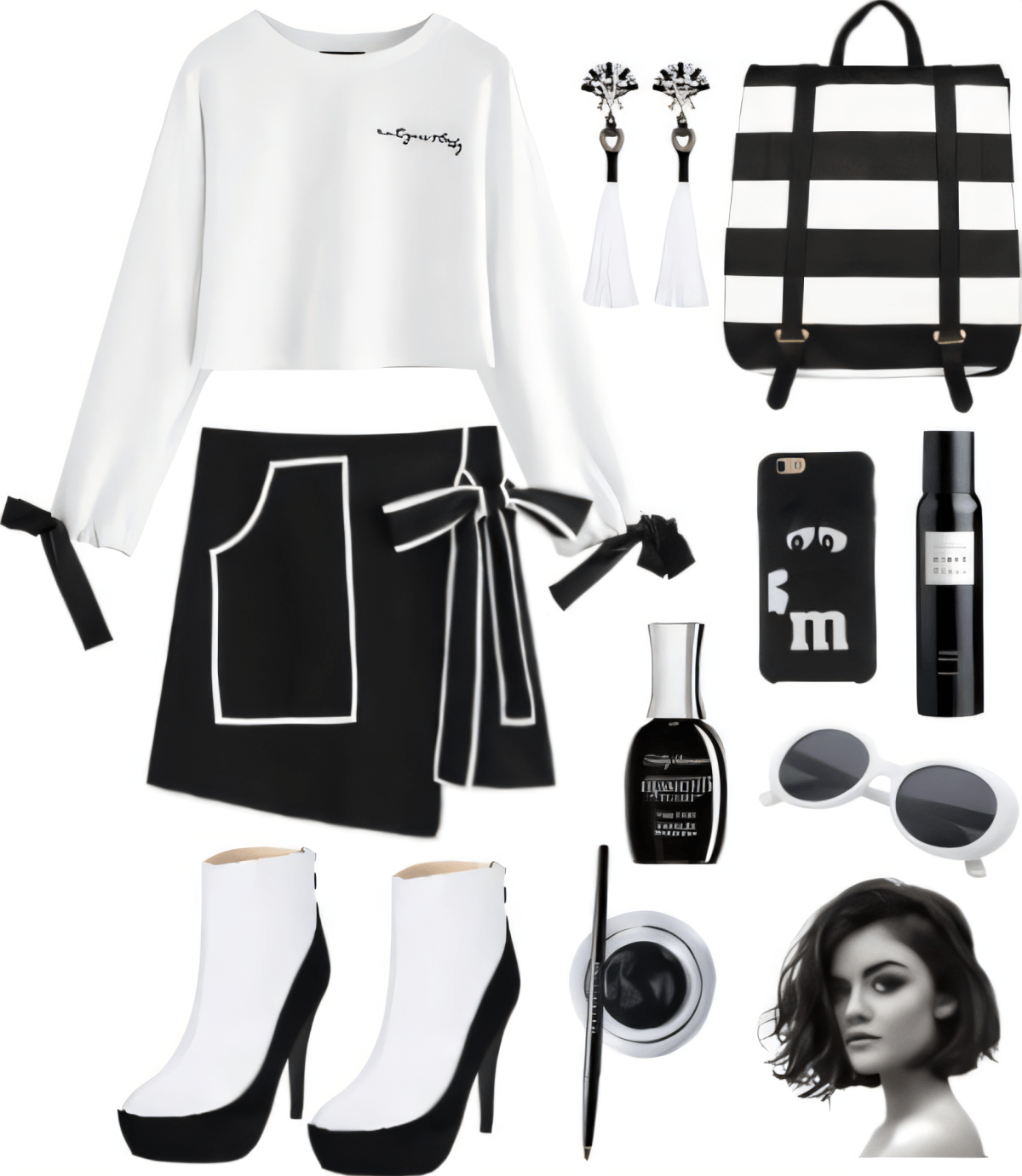 Monochrome Magic: Urban Chic with a Contemporary Twist by Pragya Sharma