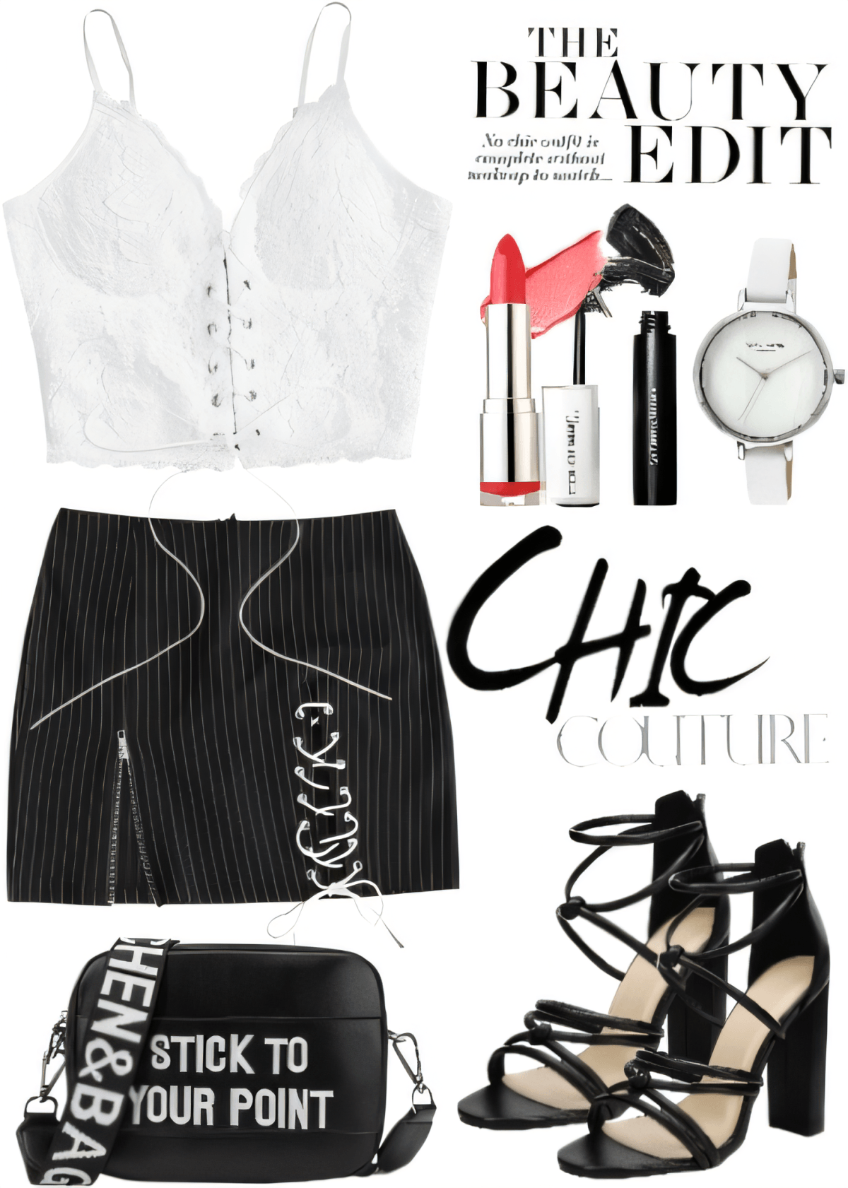 Chic Night Out: Urban Romance Meets Edge by Deepika Maheshwari
