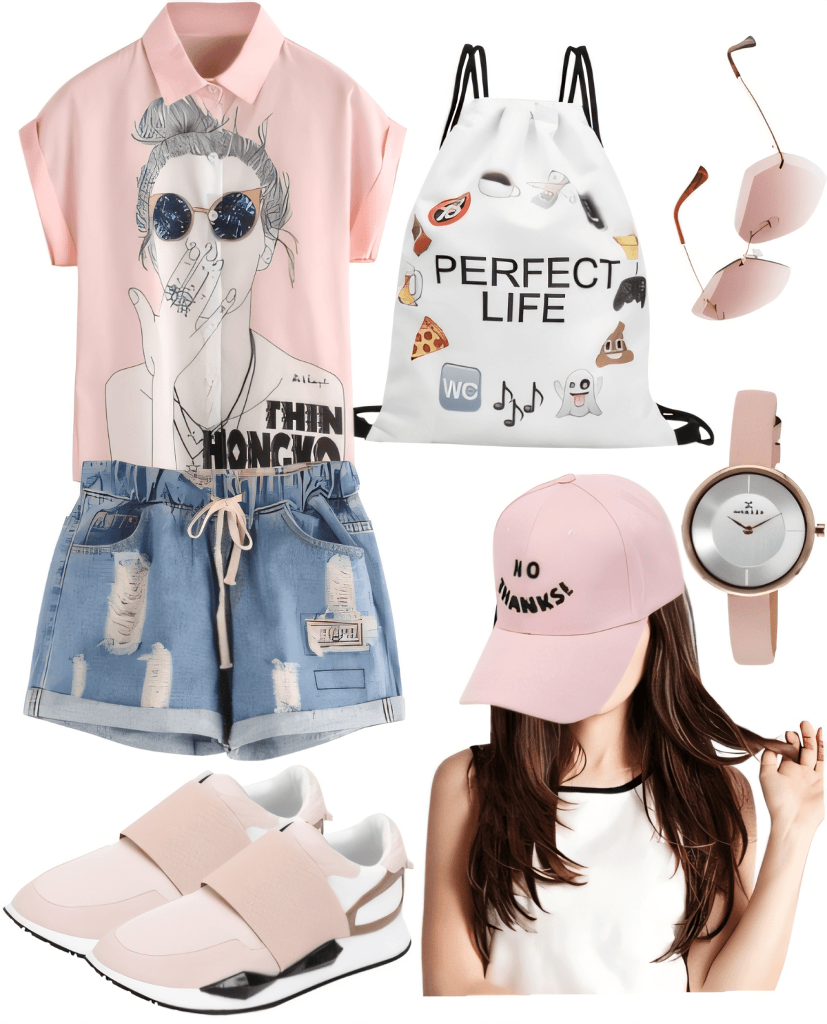 Pretty in Pink: Urban Cool Meets Sweet Comfort Pretty in Pink: Urban Cool Meets Sweet Comfort by Shivani Vashishth