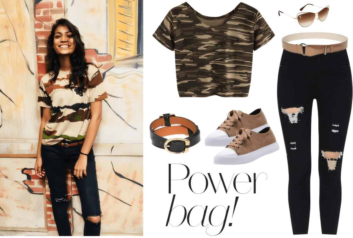 Camo Cool: Urban Warriors Unite! by Deepika Maheshwari