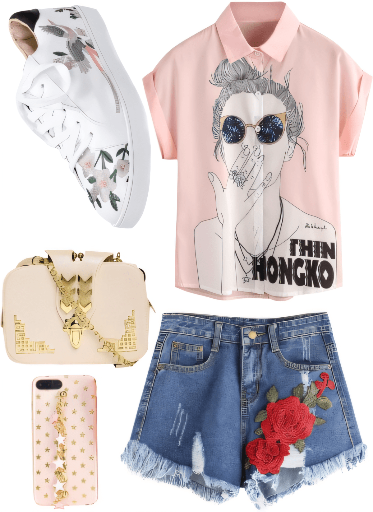 Blooming Chic: Urban Artist's Summer Dream Blooming Chic: Urban Artist's Summer Dream by Sana Jhnvi