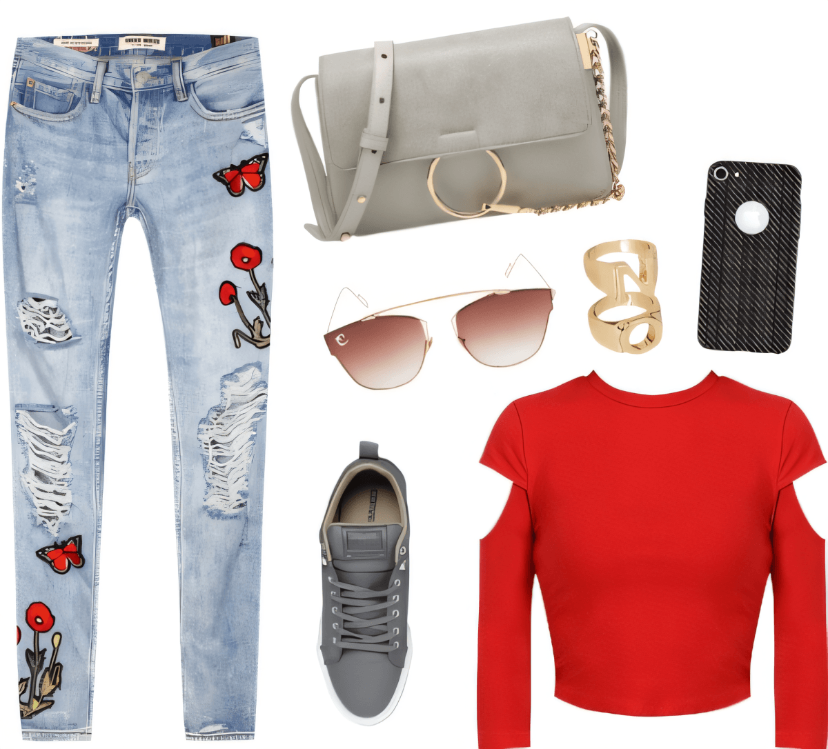 Urban Butterfly: Edgy Meets Sweet Street Style by Rubina Shaikh