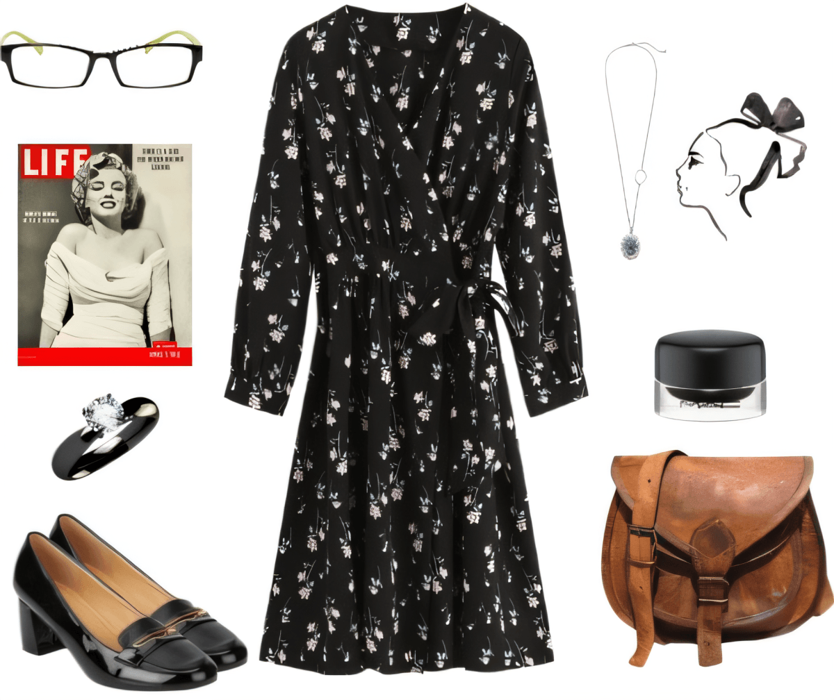 Vintage Intellectual Charm: The Literary Maven's Dream Ensemble Vintage Intellectual Charm: The Literary Maven's Dream Ensemble by Divya Rachel Daniel