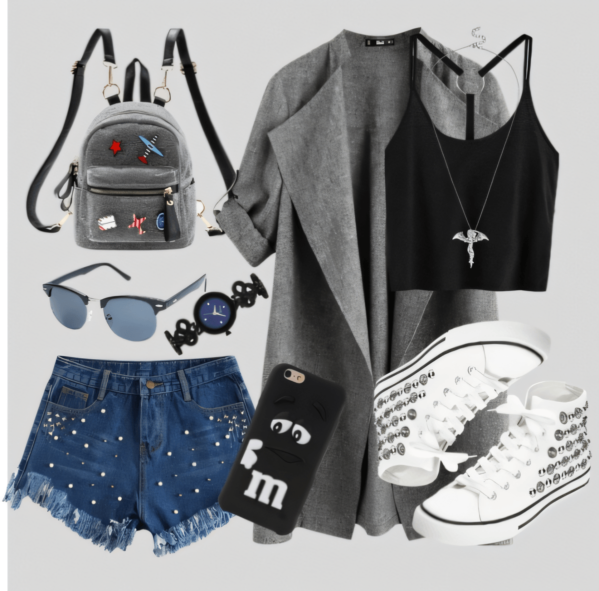 Urban Edge Explorer: Grunge Meets Comfort Chic by radhika