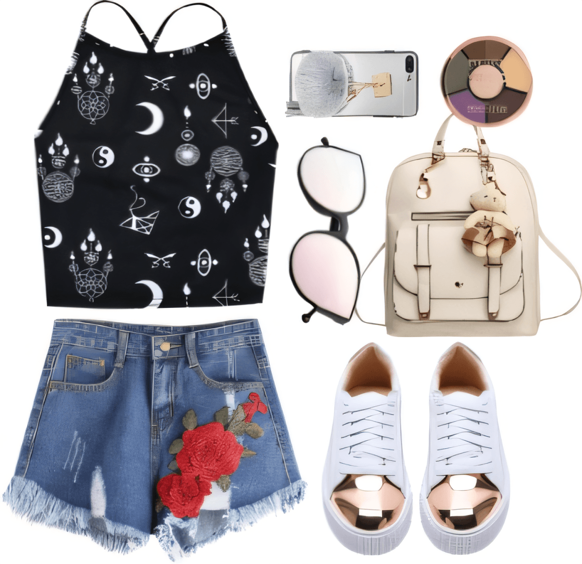 Mystical Moonlight Maven: Cosmic Chic Meets Street Style by neeti