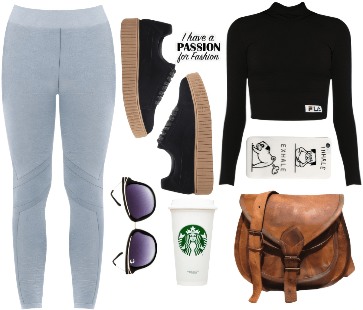 Urban Coffee Run Chic: The Perfect Blend of Comfort & Style by Rubina Shaikh