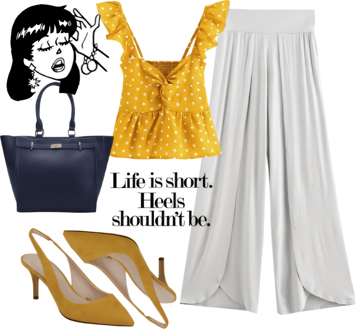 Sunshine & Grace: The Perfect Yellow & White Summer Ensemble by Jagreeti Singh