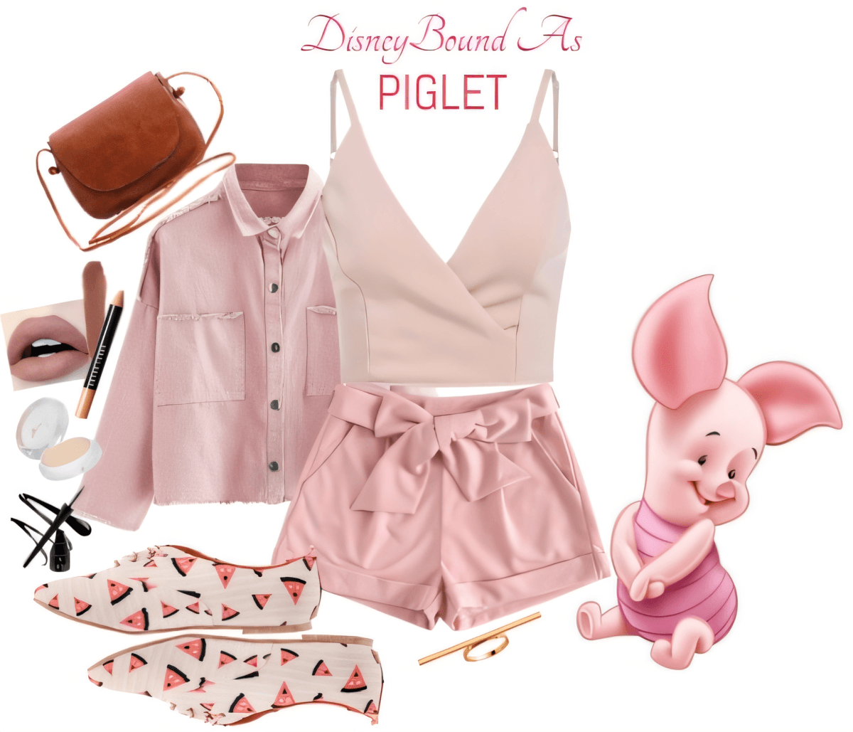 Sweet Blush Comfort: A Piglet-Inspired Downtown Daydream Sweet Blush Comfort: A Piglet-Inspired Downtown Daydream by Karishma Pardeshi