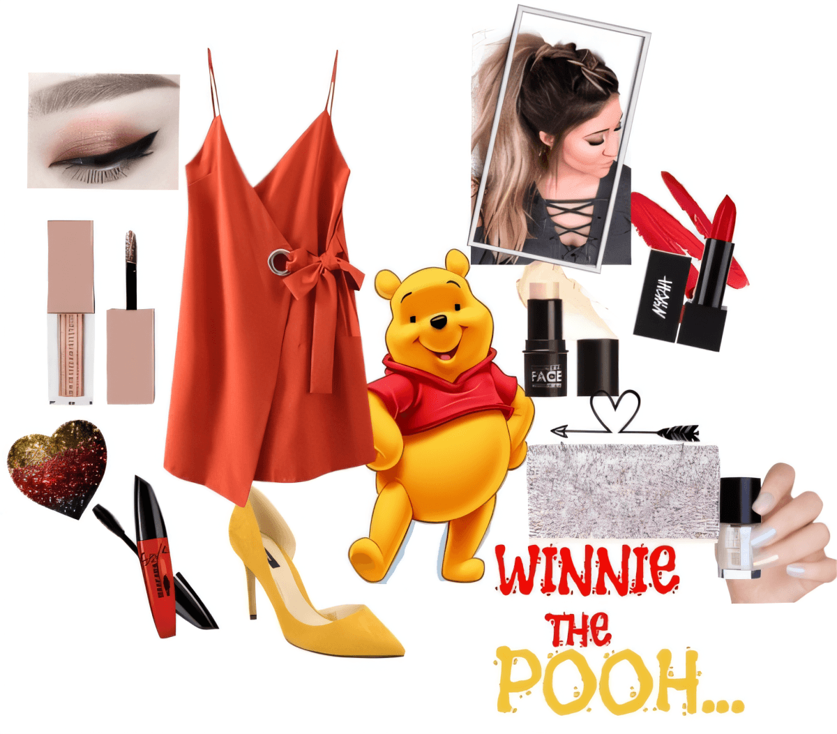 Honey & Spice: A Winnie the Pooh Inspired Valentine's Glam by ravneet.bijan
