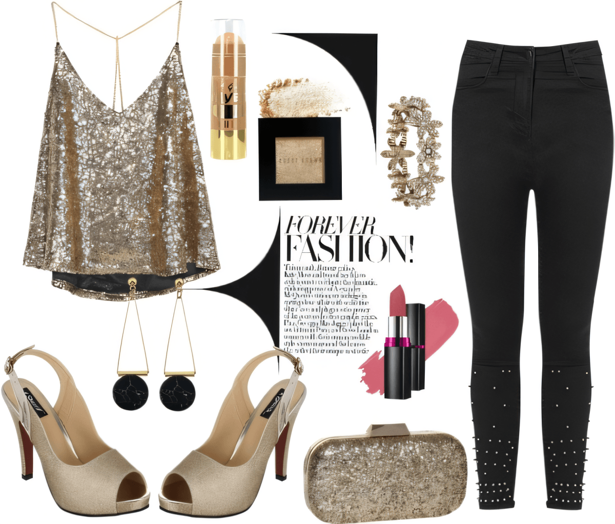 Sparkle & Edge: Urban Glam Night Out by Cheryl Dsouza