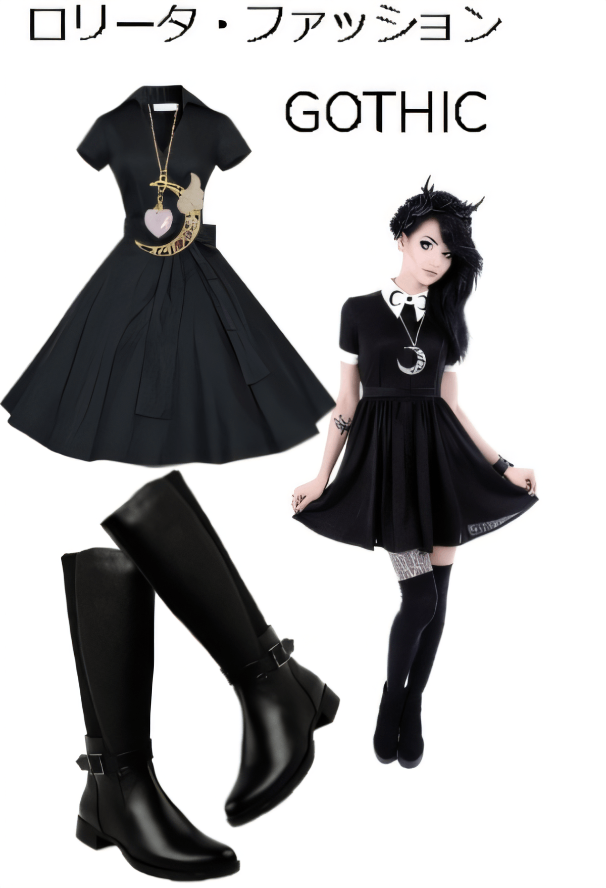 Lolita Gothic Enchantment: Moonlit Romance Ensemble Lolita Gothic Enchantment: Moonlit Romance Ensemble by alka