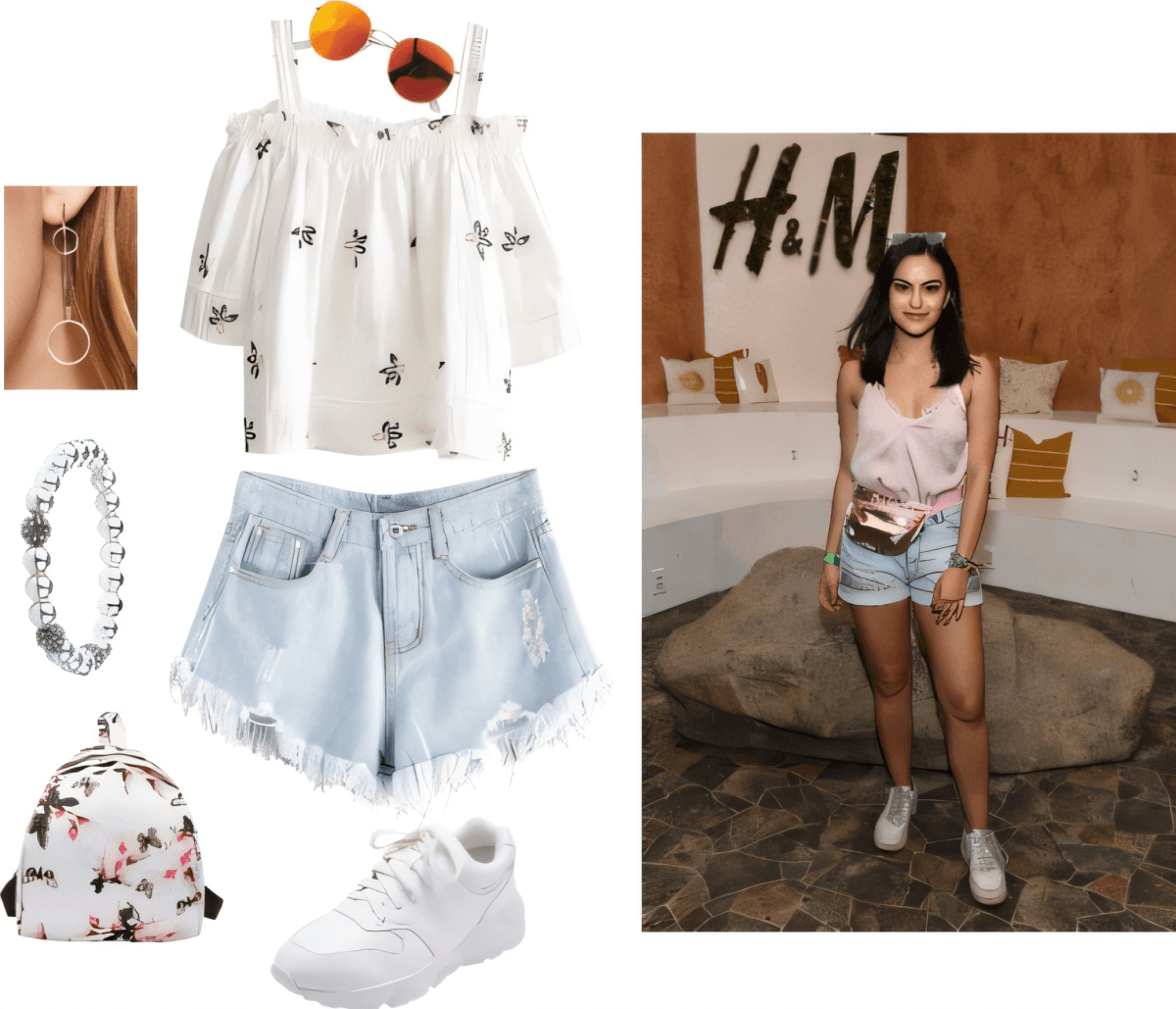 Summer Breeze Chic: Effortless Off-Shoulder & Denim Combo by Ruksar Rehman