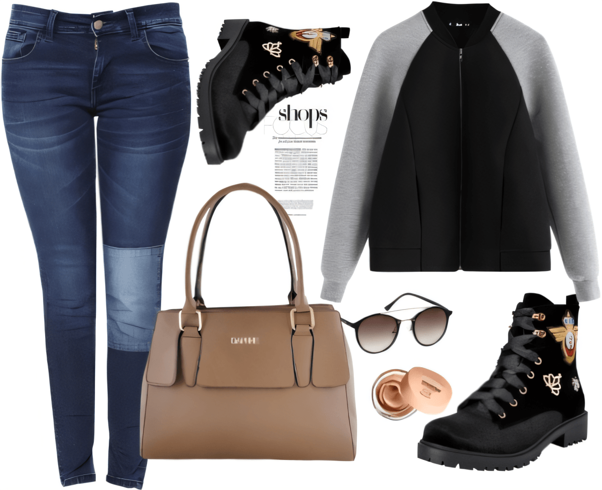 Urban Explorer: Combat Chic Meets Comfort by Rubina Shaikh