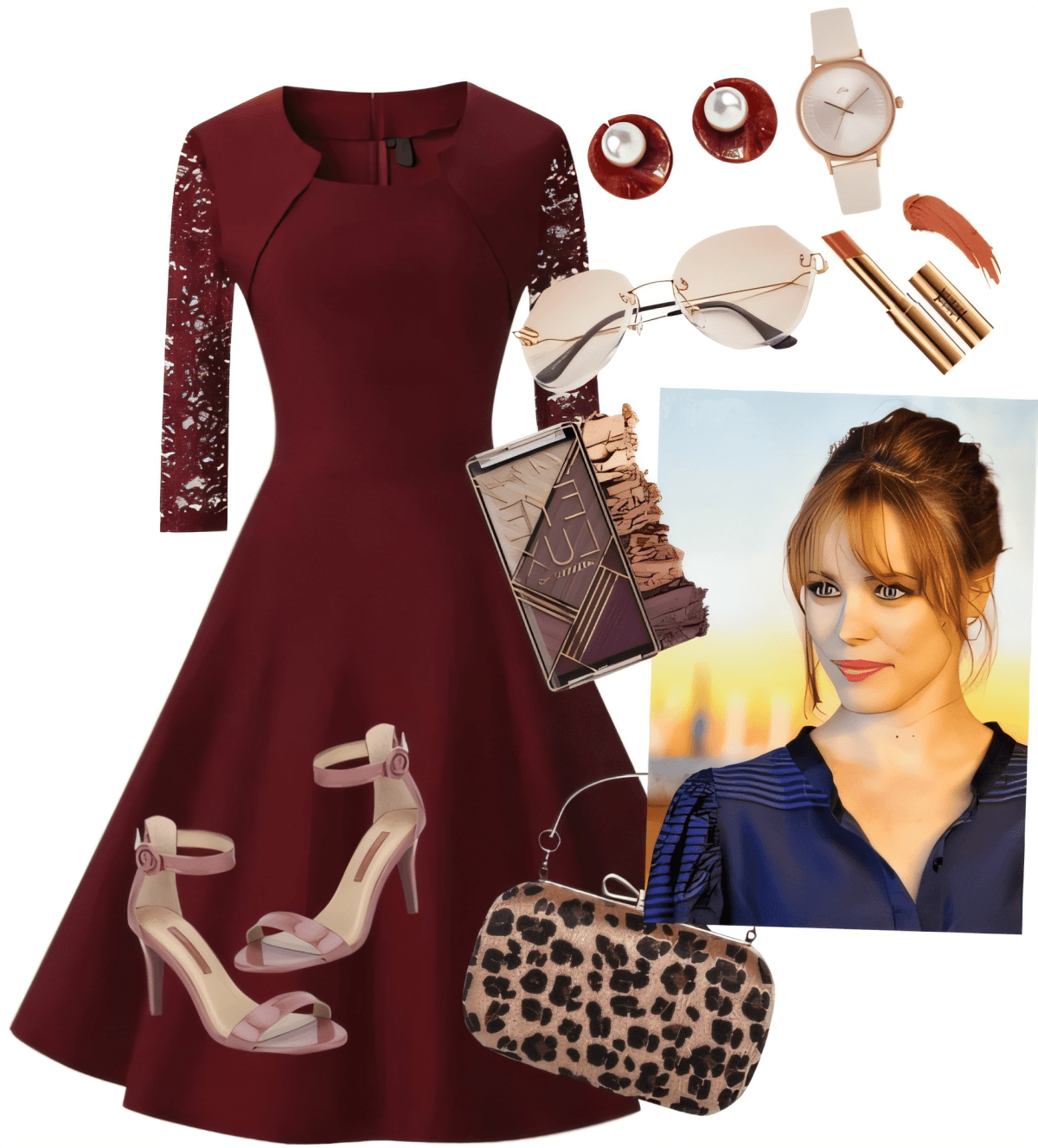 Burgundy Romance: A Classic Dress with Modern Edge Burgundy Romance: A Classic Dress with Modern Edge by simran kaur
