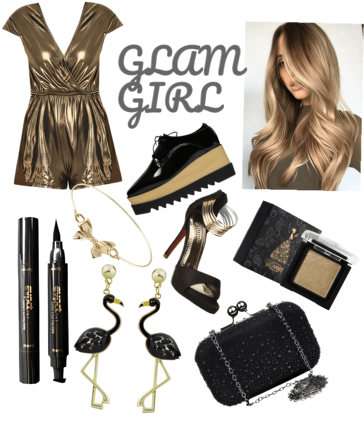 Glam Goddess: Metallic Magic Meets Urban Edge Glam Goddess: Metallic Magic Meets Urban Edge by Miloni Jhaveri