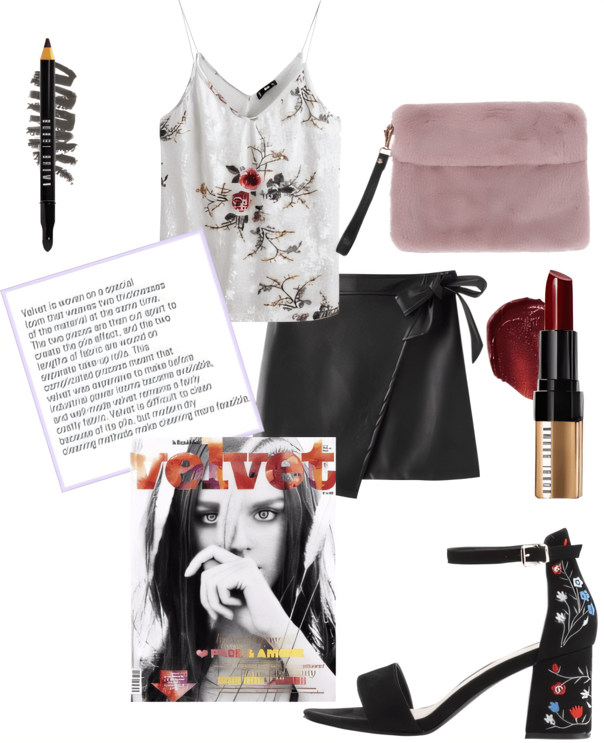 Floral Romance Meets Urban Edge: A Velvet-Inspired Evening Look by Akancha Jain