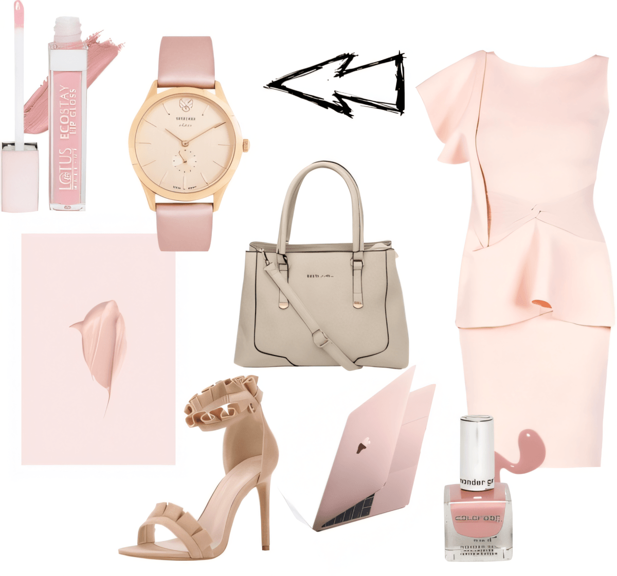Blush Hour: A Symphony in Pink and Nude by Akancha Jain