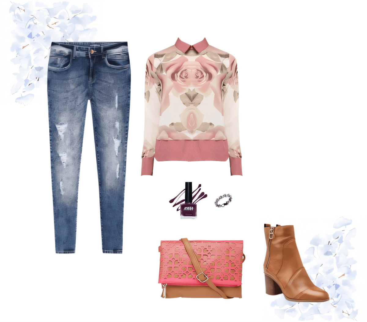 Romantic Rebel: Floral Sophistication Meets Urban Edge by Talya Verma
