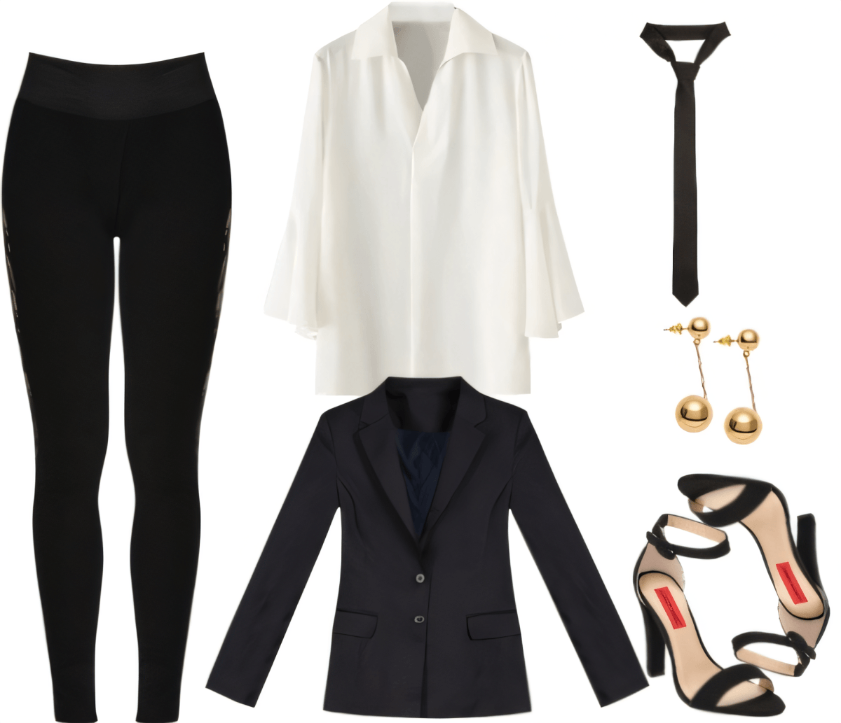 The Power Player: Modern Minimalist Executive Ensemble by Divya Rachel Daniel
