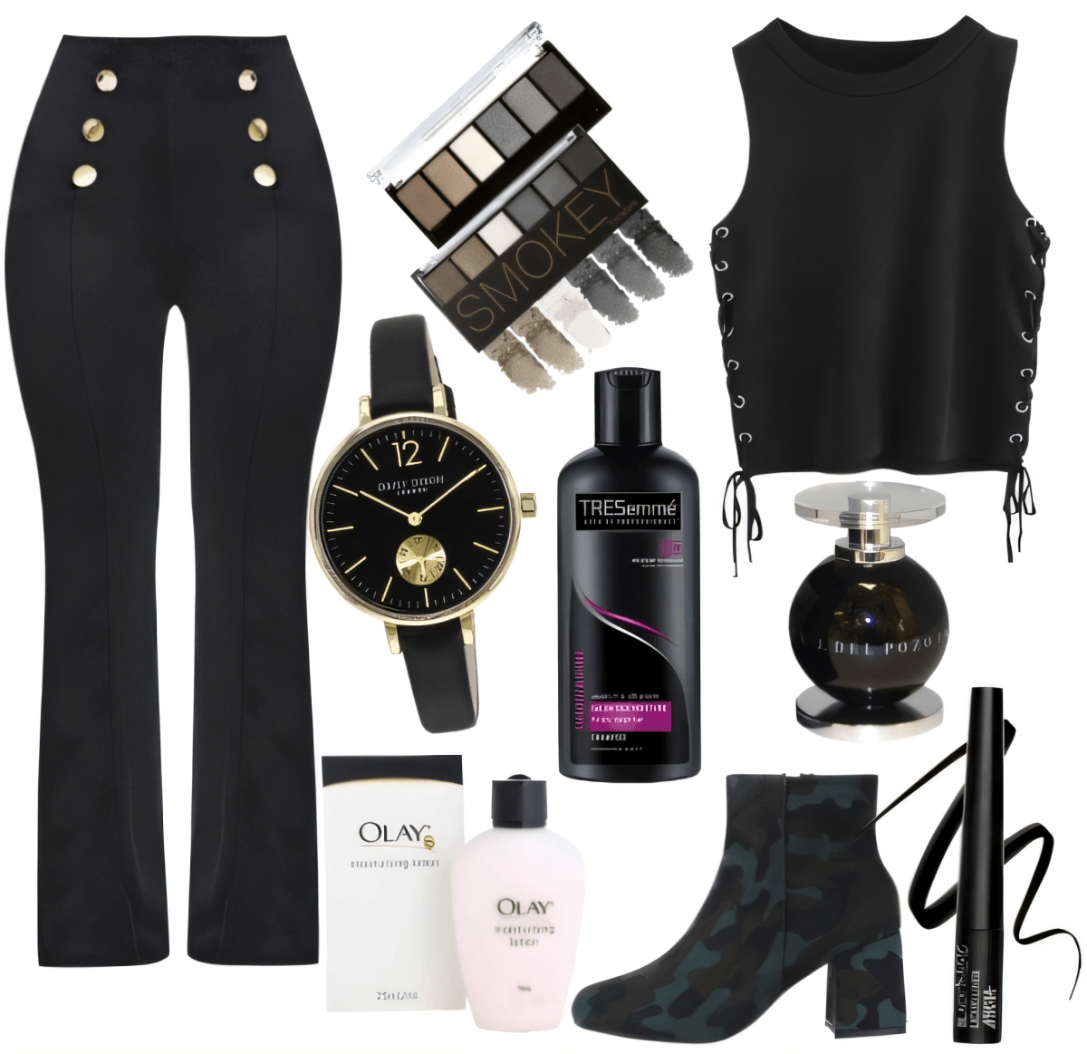 Midnight Elegance: Edgy Sophistication with a Rock-Chic Twist Midnight Elegance: Edgy Sophistication with a Rock-Chic Twist by ohsnapitzmargie