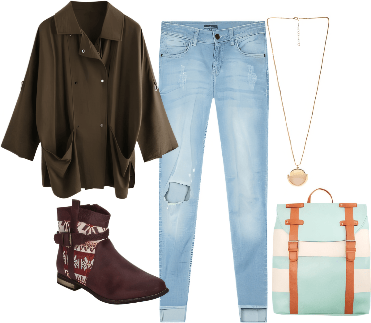 Cozy Chic Explorer: Urban Adventure Ready by Miloni Jhaveri