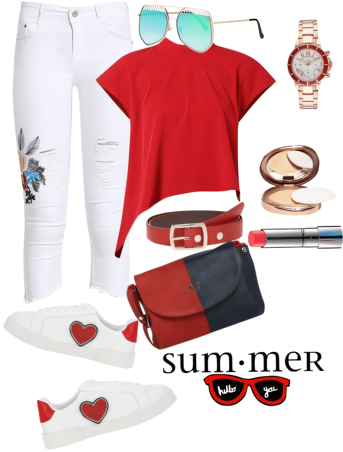 Red Hot Summer Chic: Hearts & Harmony Red Hot Summer Chic: Hearts & Harmony by Akash Kumar