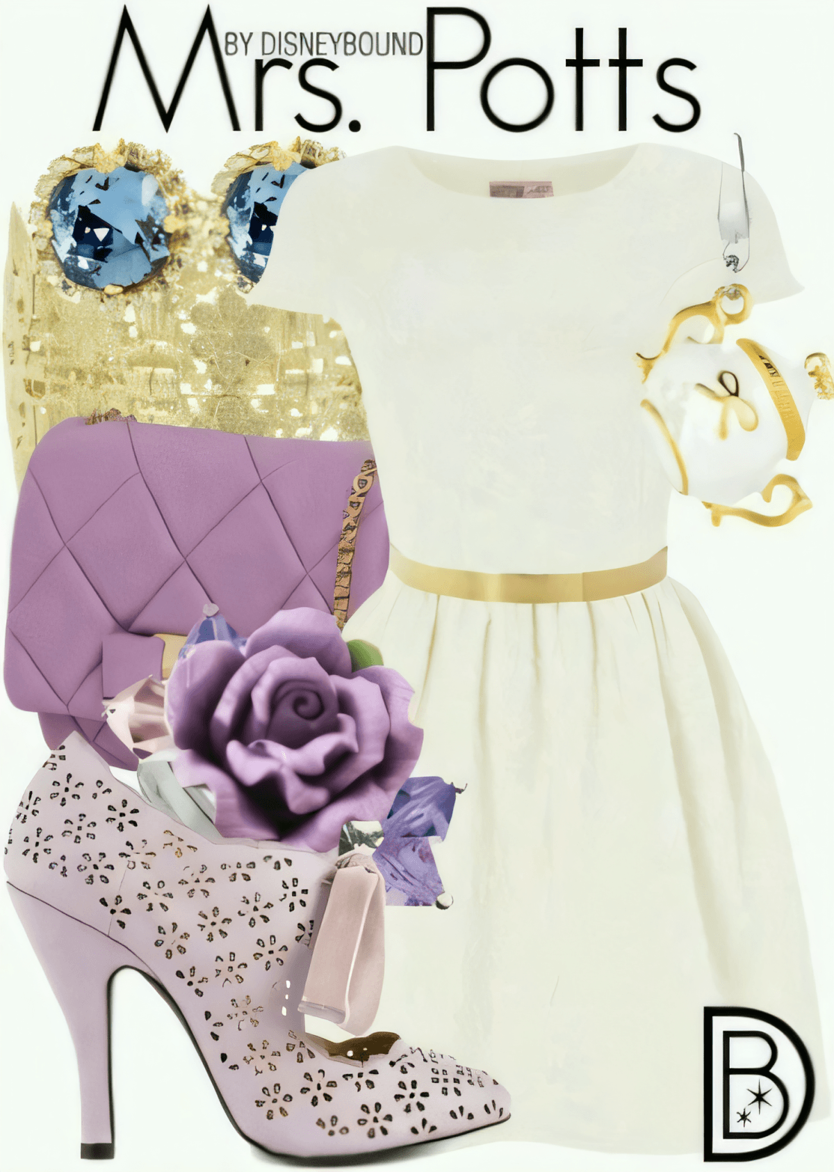 Mrs. Potts' Enchanted Elegance: A Tale As Old As Time by Harpreet kaur