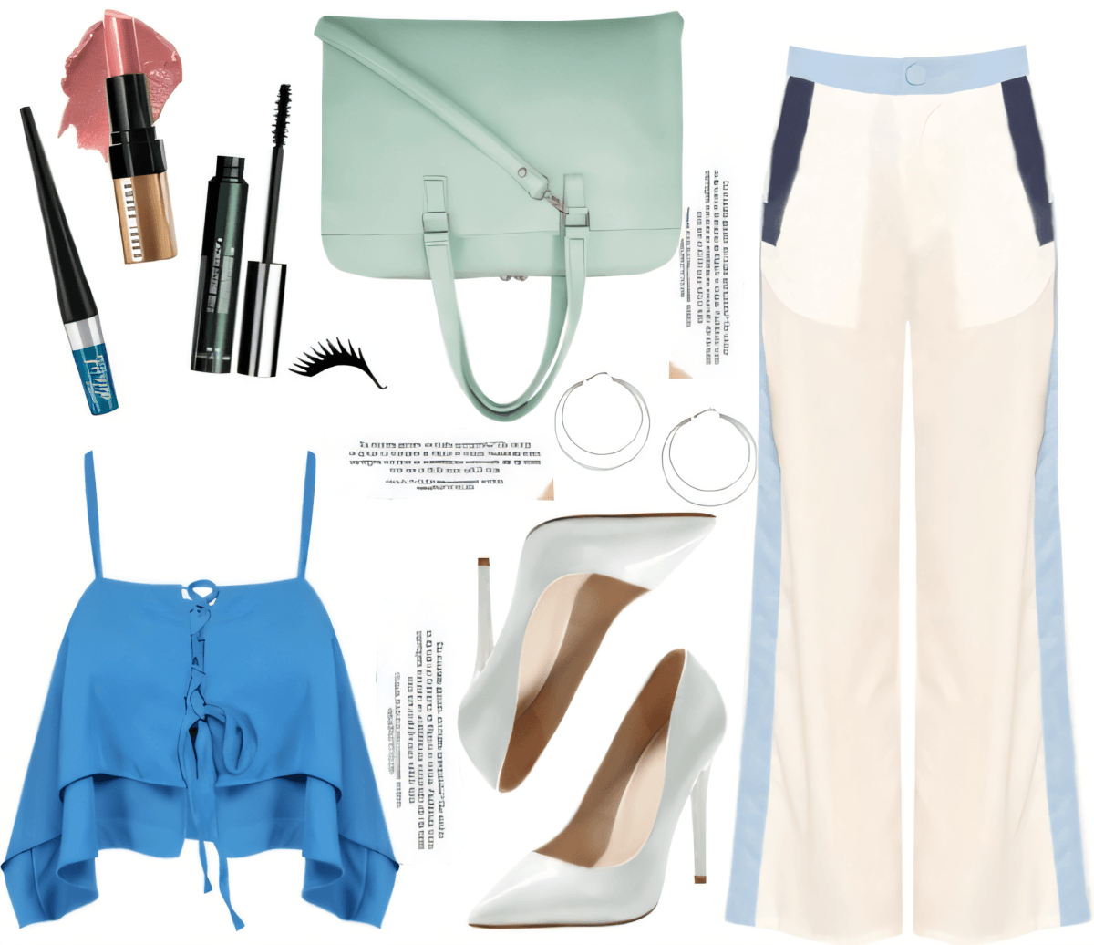 Sky Blues & Cream Dreams: Modern Minimalist Magic by kritika