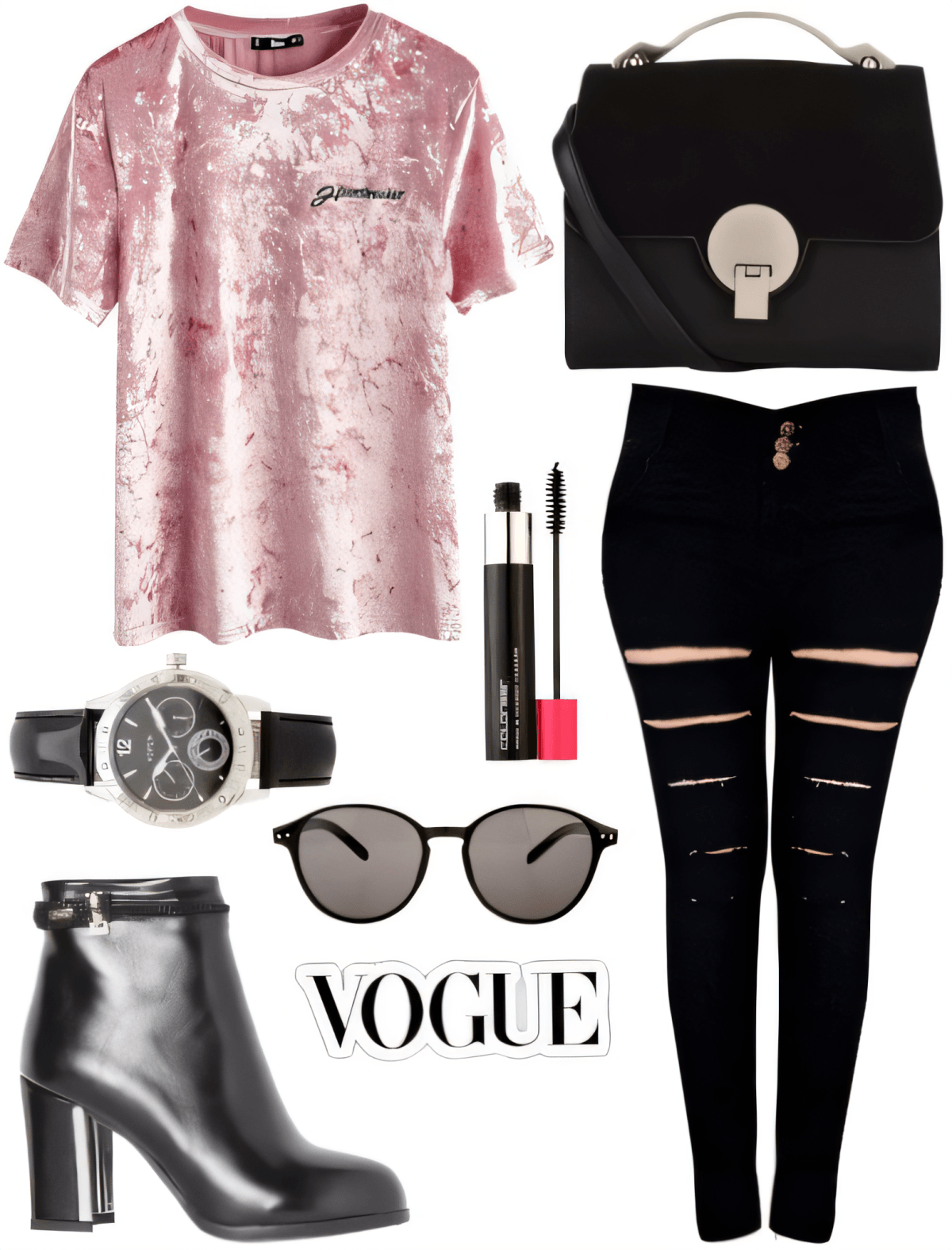 Pink Velvet Dreams & Urban Edge by Cheryl Dsouza